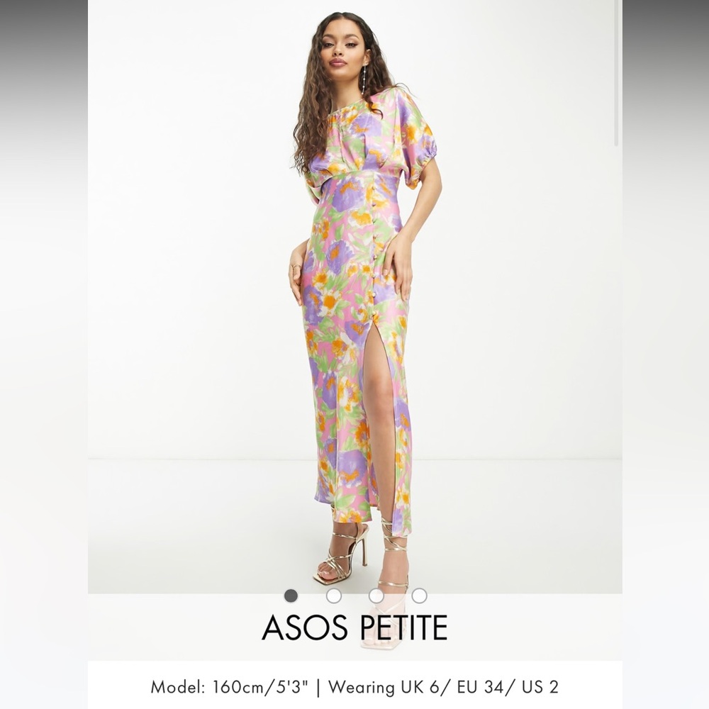 ASOS Petite Floral Maxi Dress